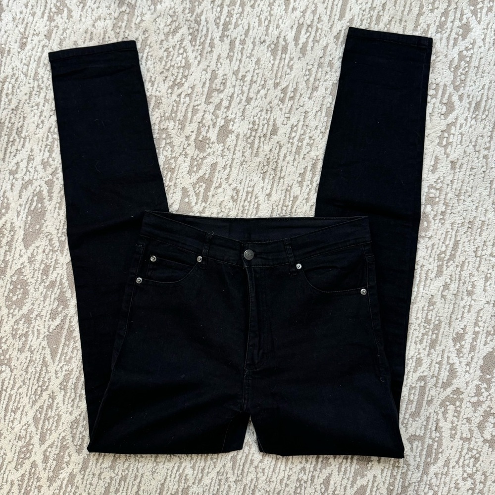 Cheap Monday Second Skin Very Stretch Black Jeans - Size 29